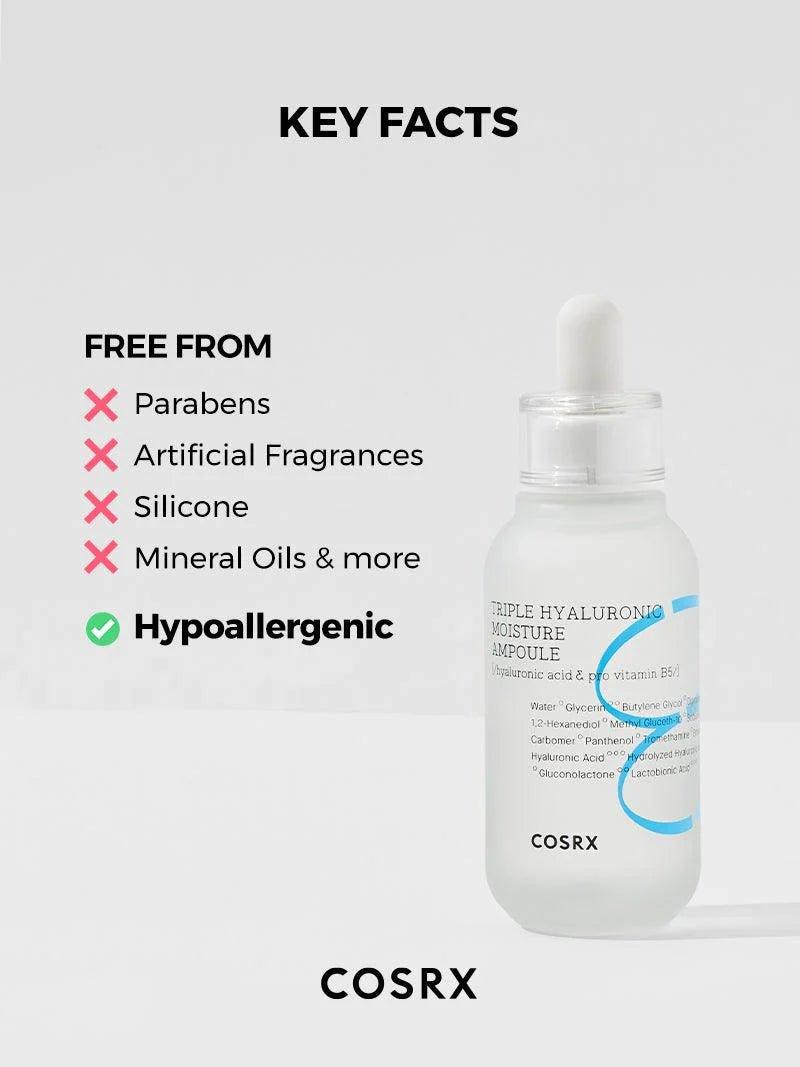 COSRX - Triple Hyaluronic Moisture Ampoule - GetGlowing