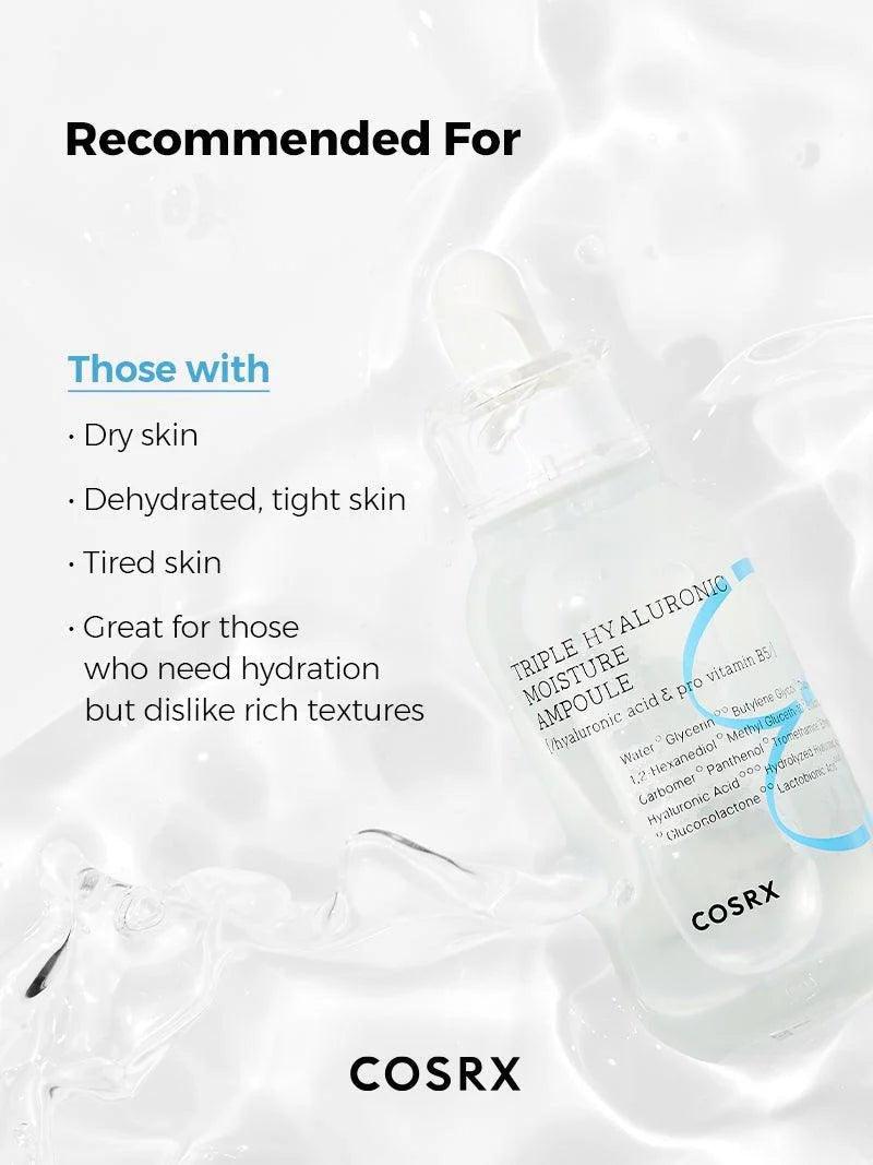 COSRX - Triple Hyaluronic Moisture Ampoule - GetGlowing