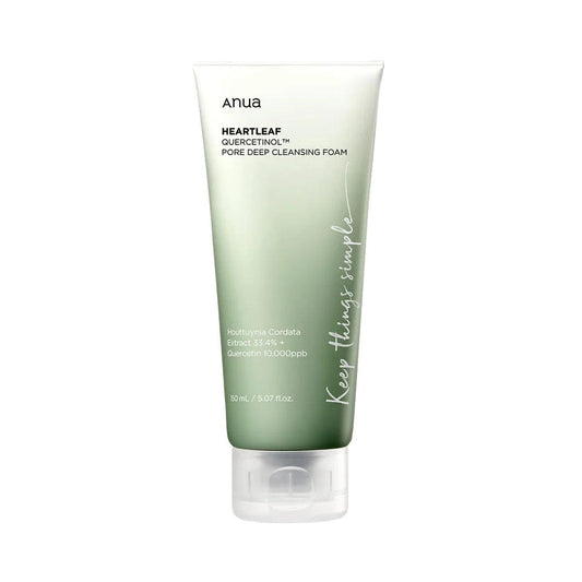 Anua - Heartleaf Quercetinol Pore Deep Cleansing Foam - GetGlowing