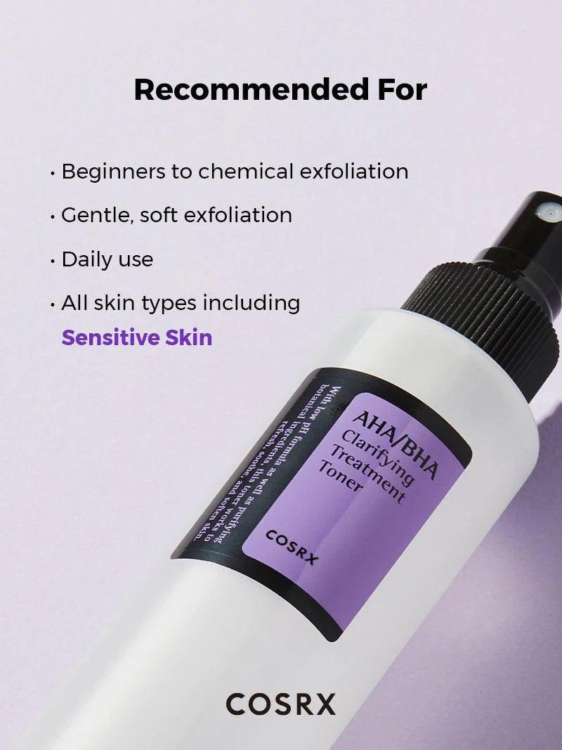 COSRX - AHA/BHA Clarifying Treatment Toner - GetGlowing