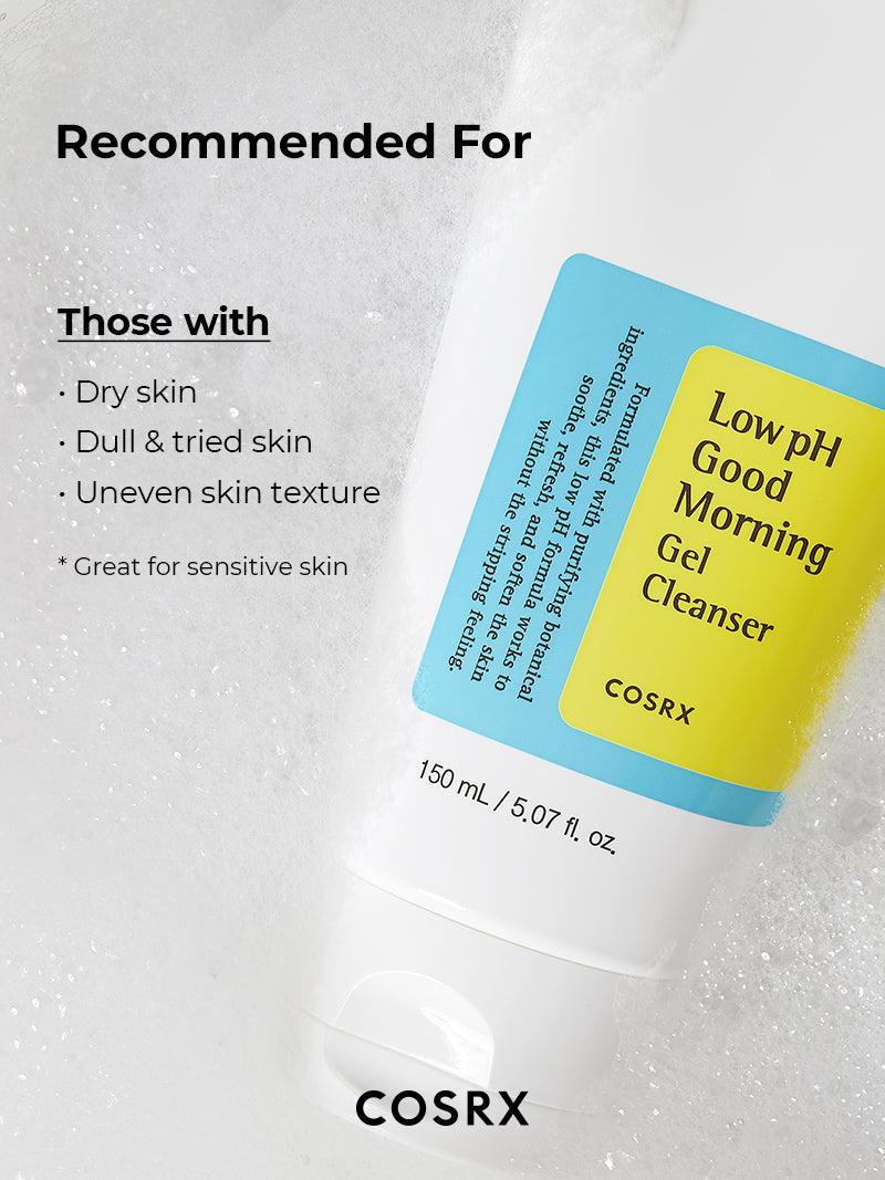 COSRX - Low pH Good Morning Gel Cleanser - GetGlowing