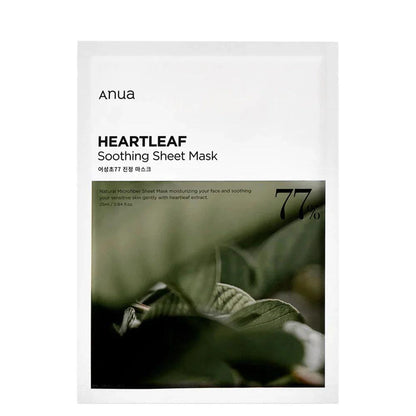 Anua - Heartleaf 77% Soothing Sheet Mask - GetGlowing