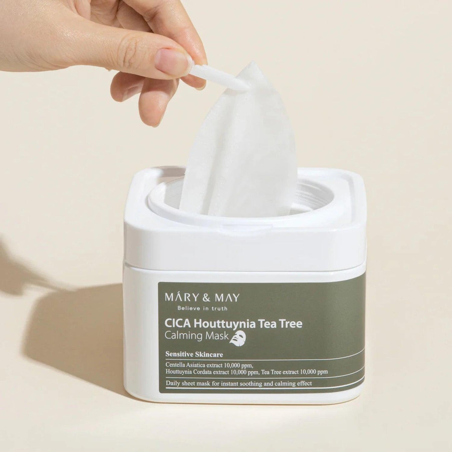 Mary&May - Cica Houttuynia Tea Tree Calming Mask - GetGlowing